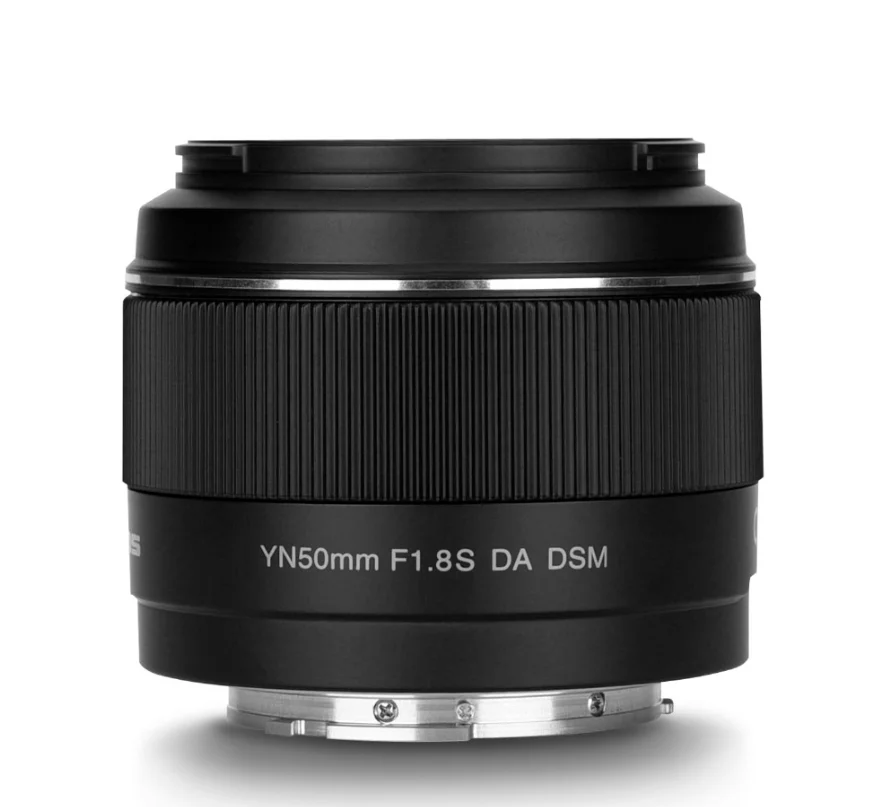 Yongnuo YN50mm F1.8 F1.8S DSM Lens Lente For Sony E-mount Mirrorless Cameras APS-C Auto Focus Lens For SONY A6300 A6400 A6500