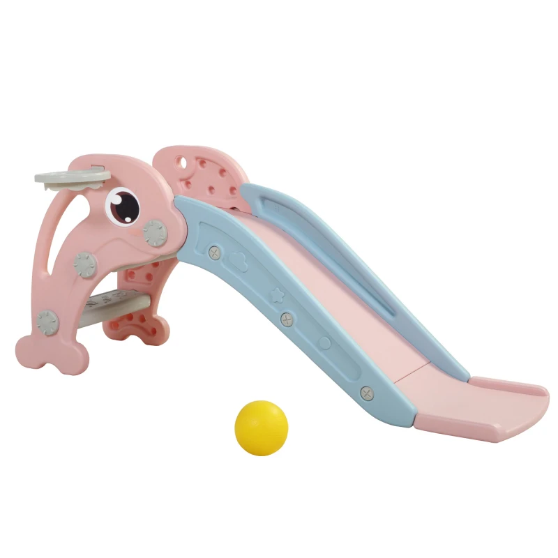 バスケットボール バスケットゴール 清潔 カラフル 簡単 拡張可能 フープ スライド スムーズ スムーズなスライド 2 in 1 スライド、幼児用自立式 エクストラ