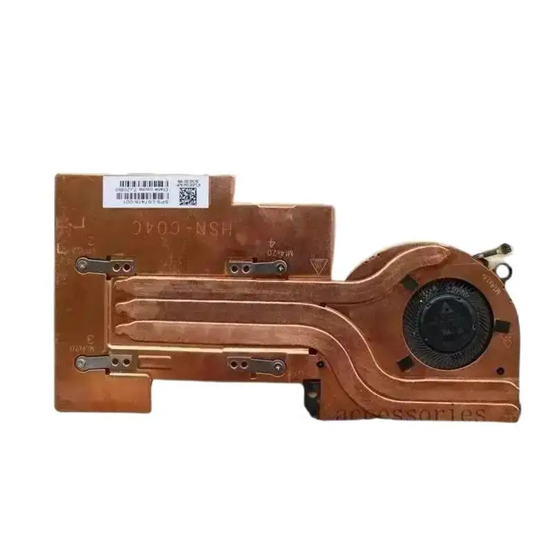 مروحة بالوعة الحرارة لوحدة المعالجة المركزية للكمبيوتر المحمول ND55C22 للكمبيوتر اللوحي Elite x2 G4 L67416-001 HNS-C04C &/&