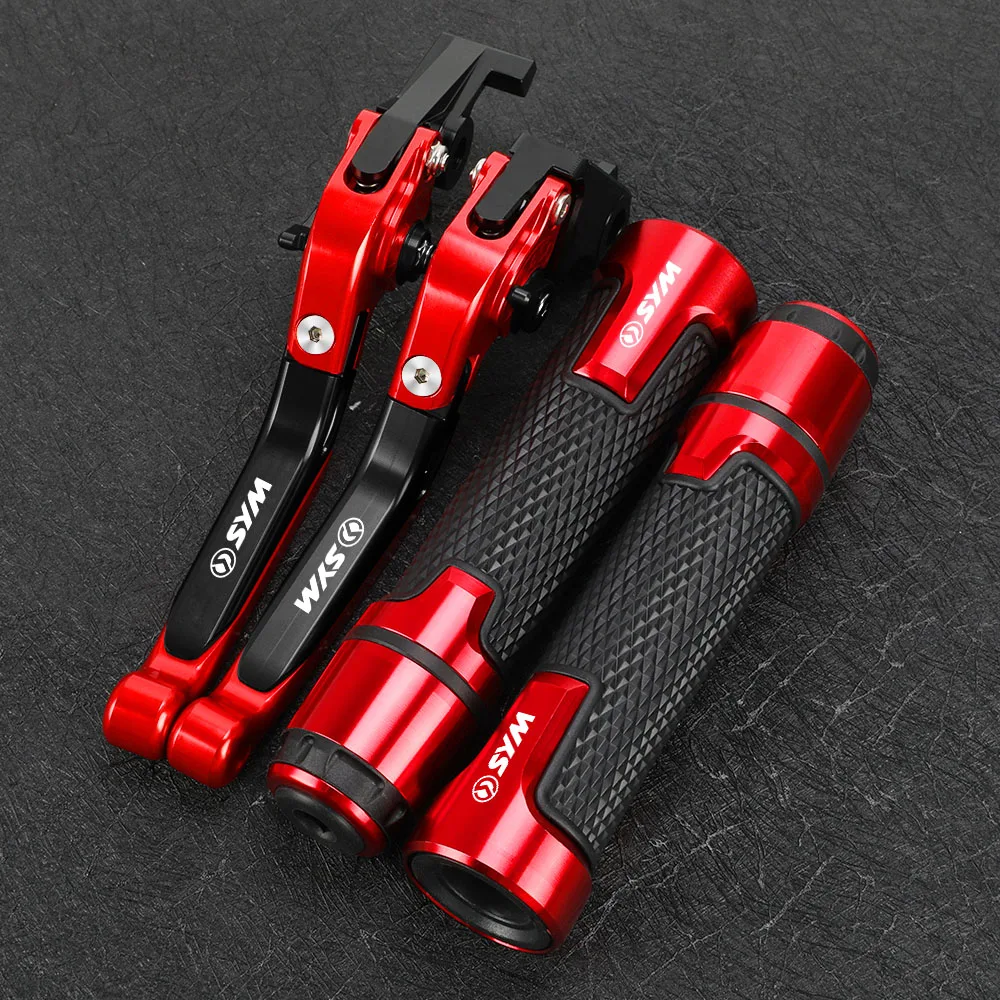 

Motorcycle Accessories Brake Clutch Levers Handlebar Handle bar Hand Grips For SYM CRUISYM GTS JOYMAX Z 125 250 300 Z300 RV250