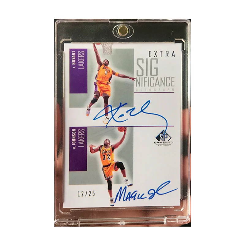 Panini DIY 1999UD NBA مايكل جوردان 2000-01UD كوبي براينت ليبرون جيمس بطاقة توقيع كرة السلة ستار بطاقة بطاقات التداول هدية #6