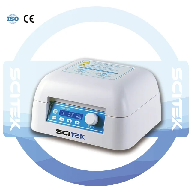 2pcs Microplates or Culture Plates Microplate Incubator Dual Heating System