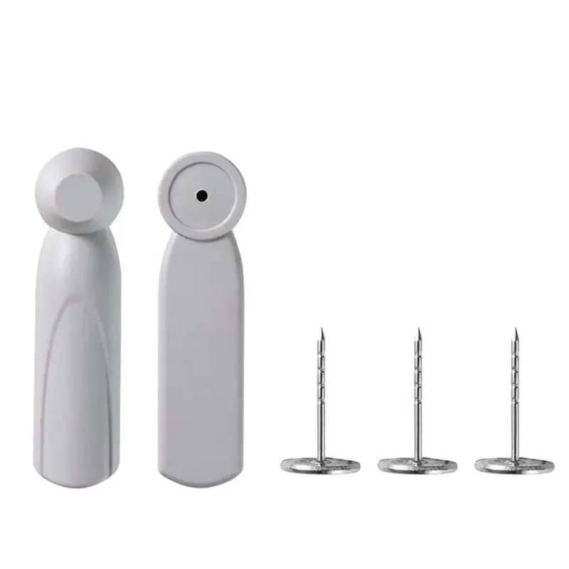 100 Pieces EAS  Hard Tag Magnetic Mini Pencil Labels Security Tags for Clothing AM 58Khz