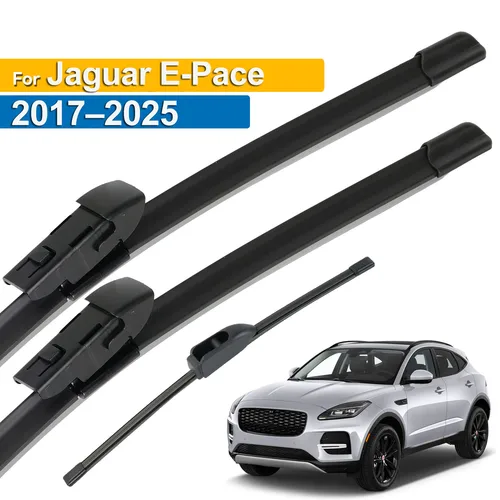 Imagen 1 del producto Erick's limpiaparabrisas juego de limpiaparabrisas delantero y trasero para Jaguar e-pace 2017 - 2025 parabrisas ventana cepillos de lluvia 26 ""+ 20"" + 12""
