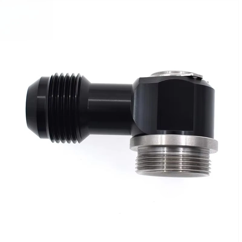 Aluminum Dry Oil Tank Fitting 12AN ORB Swivel Bango to 12AN Male Banjo Fitting