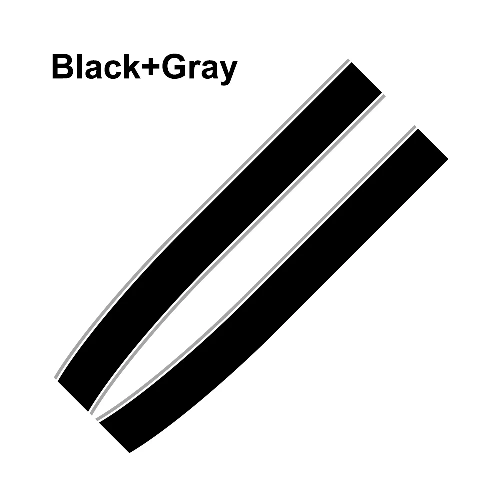 Car Engine Hood Bonnet Sticker Stripes Decals Decor For Mini Cooper S JCW R55 R56 R60 R61 F54 F55 F56 F60 Countryman Accessories image 3