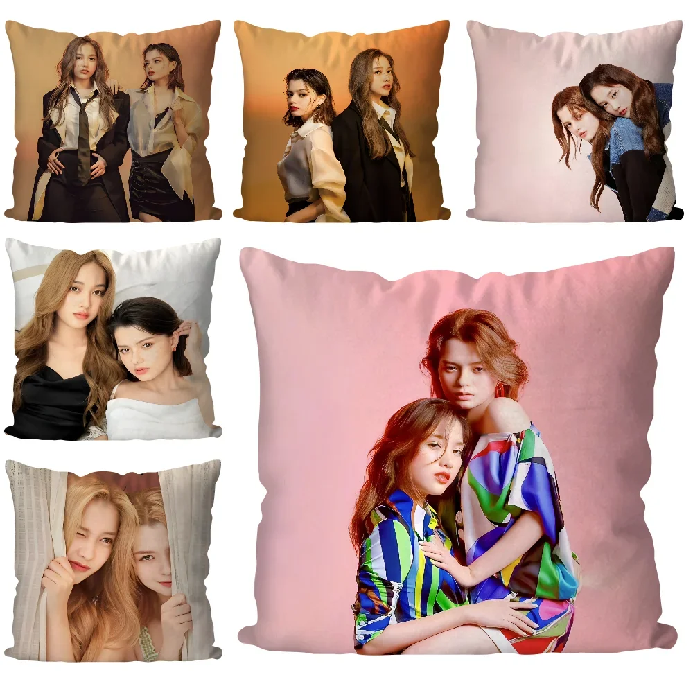 1PC FreenbeckyS Pillow Case Pillow Covers Cartoon Sofa Decorative Home Double-sided Printing Short Plush Cute Cushion Cover