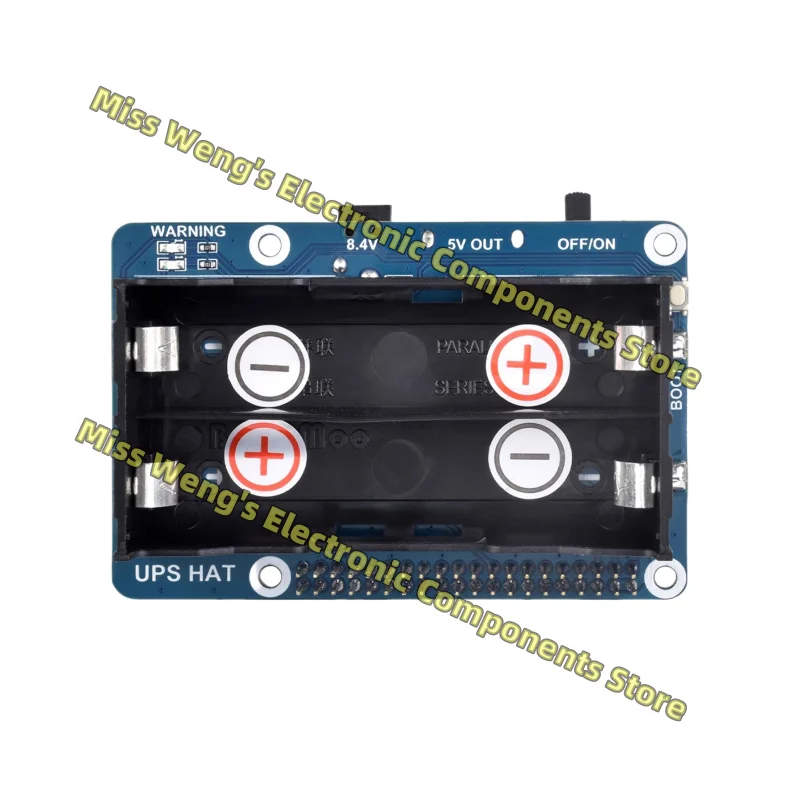 UPS HAT (B) Uninterrupted power supply 5V lithium battery expansion board power module