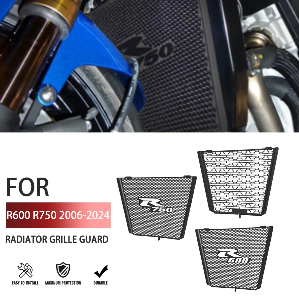 For Suzuki GSXR750 GSX-R 600 GSXR 750 GSXR600 2006 -2024 Motorcycle Radiator Grille Guard Protector Grill Cover Protection Parts