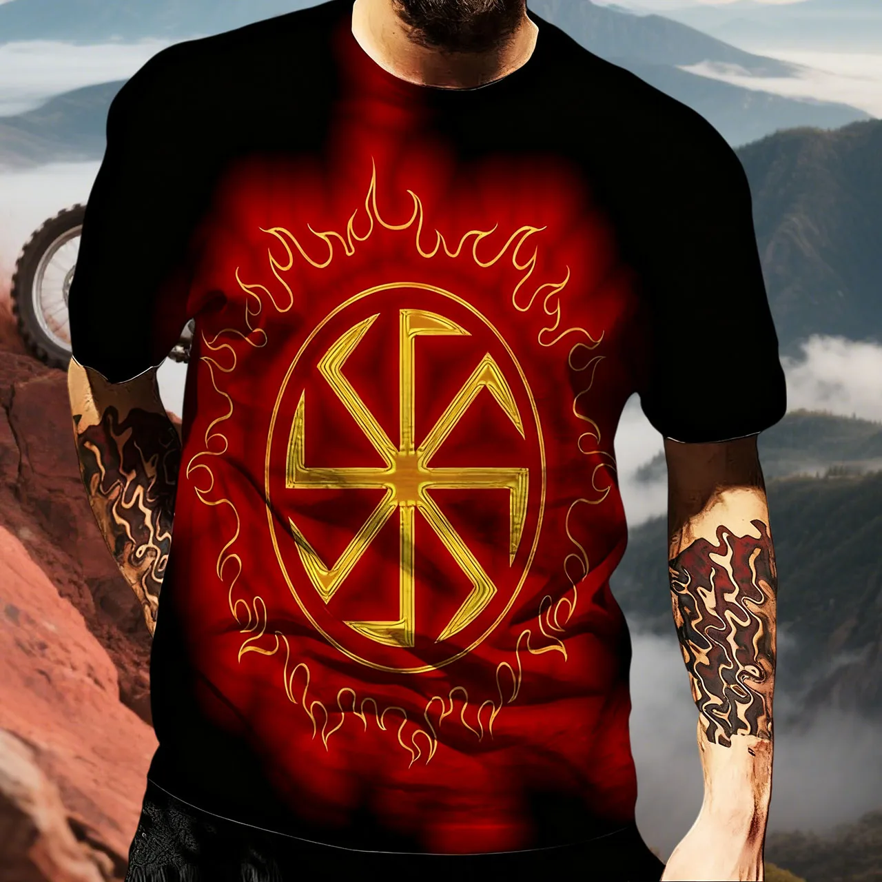 

Новая модная мужская/женская быстросохнущая дышащая спортивная мотоциклетная тренировочная футболка для бега, фитнеса, короткий повседневный пляжный топ для отдыха