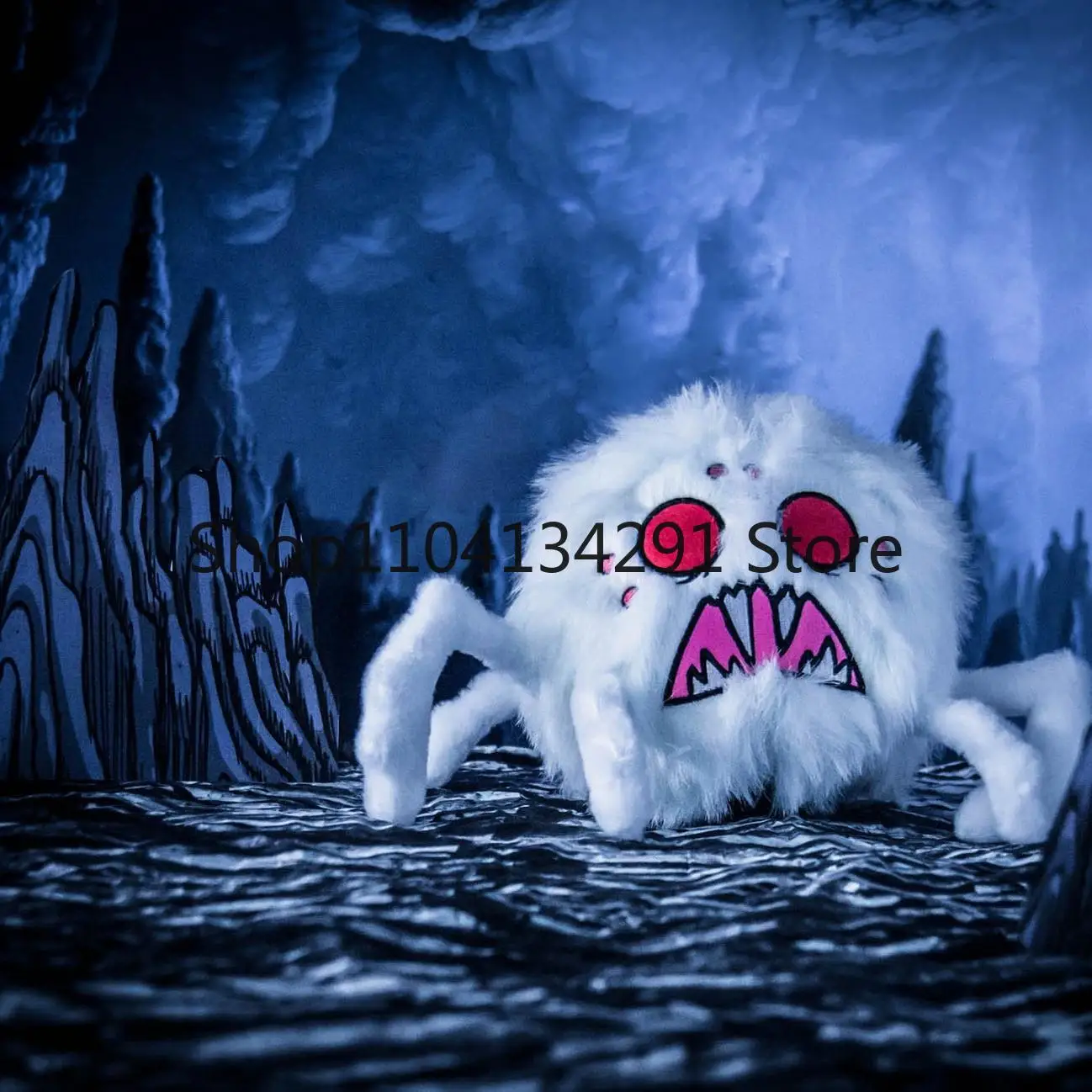 Original Youtooz Don't Starve Merchandise Leopard-Print Chester Black-and-White Spider Plush Skin CD Key Action Figure Toy