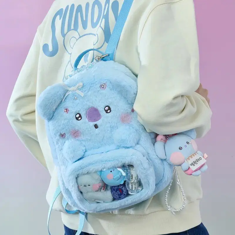 BT21 cartoon cute plush doll b - Anime Girl Merchandise บทวิจารณ์และราคา