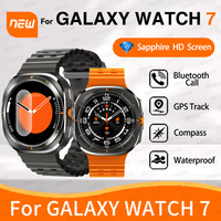 New For Samsung Galaxy Watch 7 Ultra Smart Watch Men women Custom Dial HD AMOLED Voice Call NFC GPS Sport Fitness Watches 2024