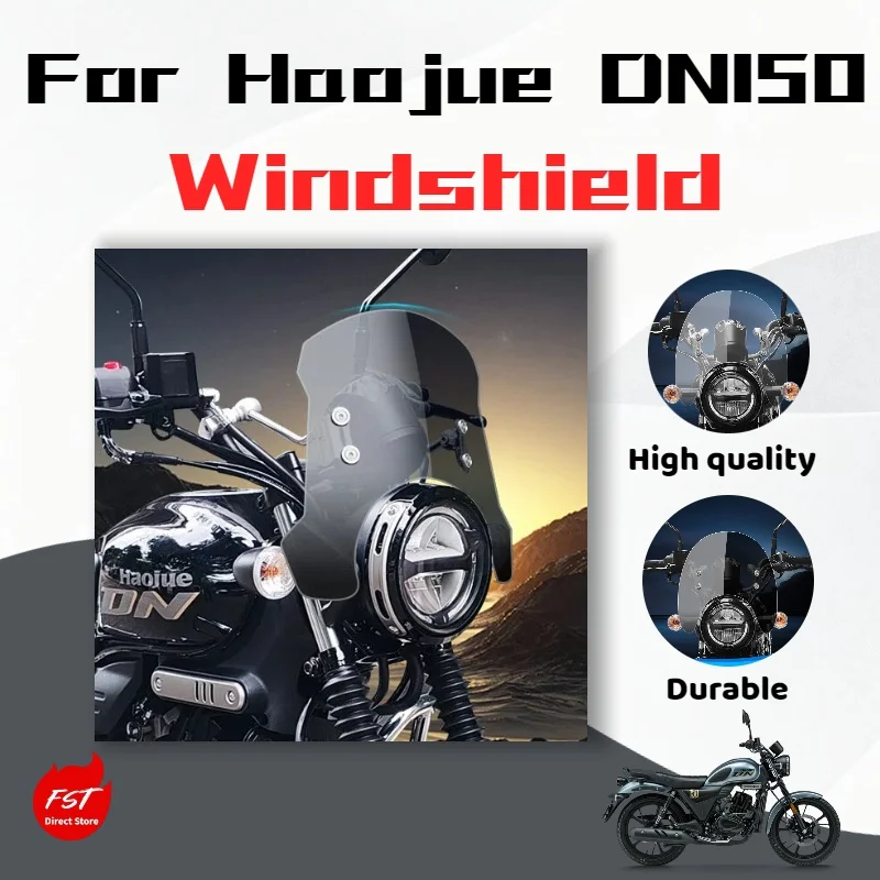 

For Haojue DN150 front windshield modification, special motorcycle modification parts