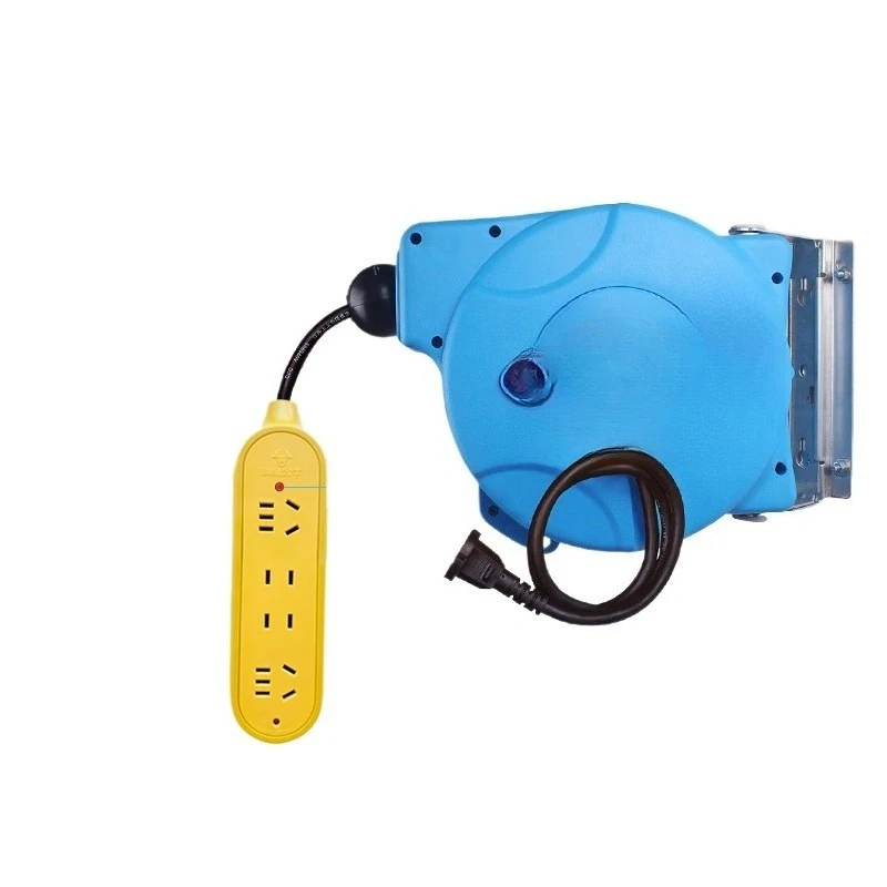 Take-up reel, automatic retractable, electric drum, power socket, cable reel, reel