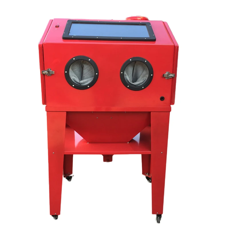 آلة السفع الرملي المحمولة سعة 350 لترًا/آلة السفع الرملي الفولاذية #1