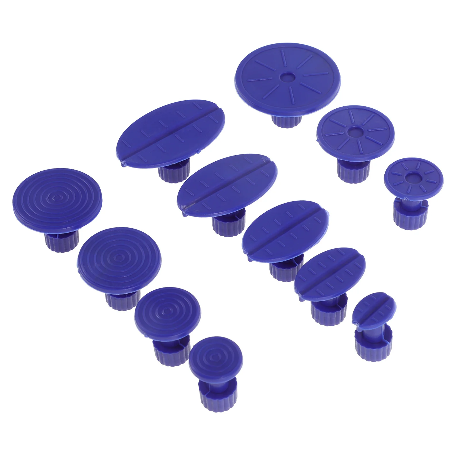 12Pcs Advanced Dent Remover Puller Tab Kit Quick Restore Various Car Models Seamless Restoration Dent Puller Kit
