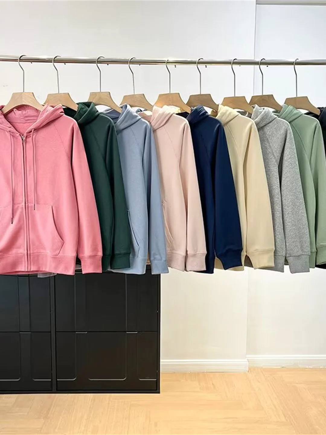 

Slim Fit Zipper Hoodie Cardigan Women's Casual Spor Sle Pure Color Easy Wear Autumn New Arrival Commute Faion Long Sve