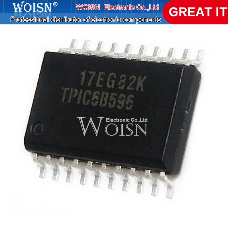 

10PCS TPIC6B596DW TPIC6B596 SOP-20 Shift Register