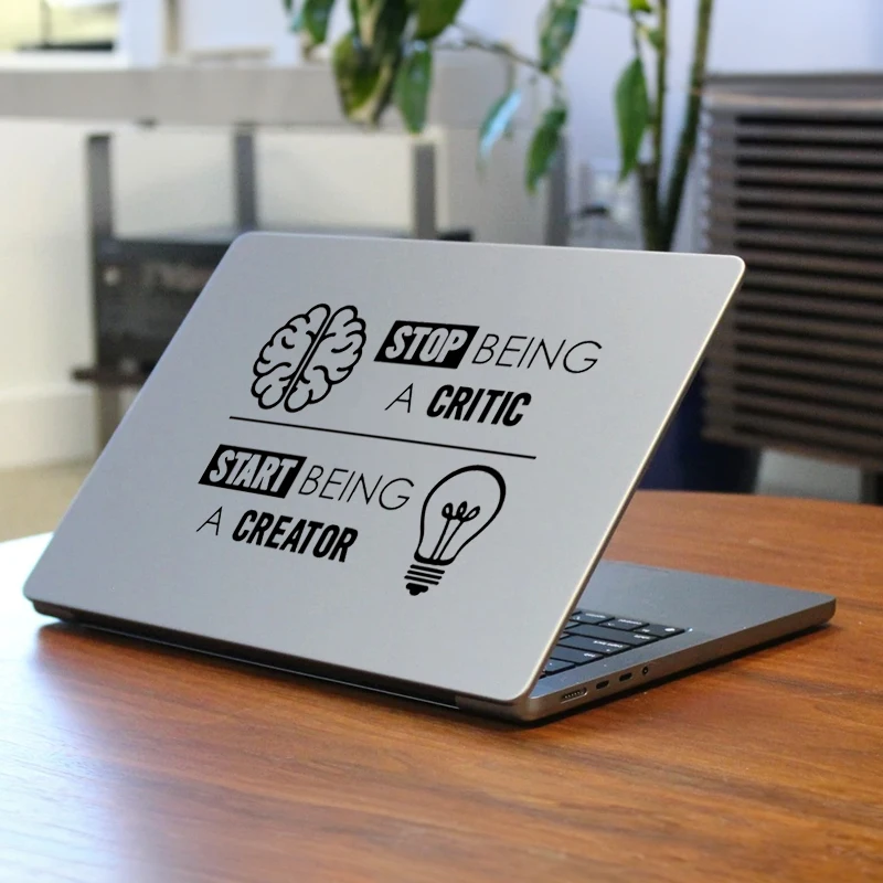 Office Quotes Vinyl Laptop Stickers for Macbook Pro 14\