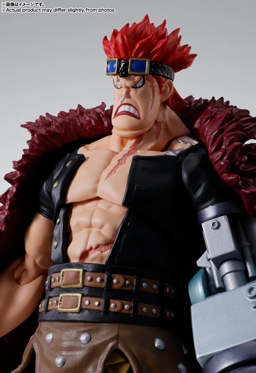 오리지널 원피스 S.H.Figuarts EUSTASS.KID-오니가시마 애니메이션 PVC 액션 피규어 장난감 컬렉션 인형 피규어