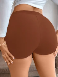 plus Size High Waist Pleated Button Skirt Asymmetric Bandage Shorts Spicy Style Women's Summer Fashion