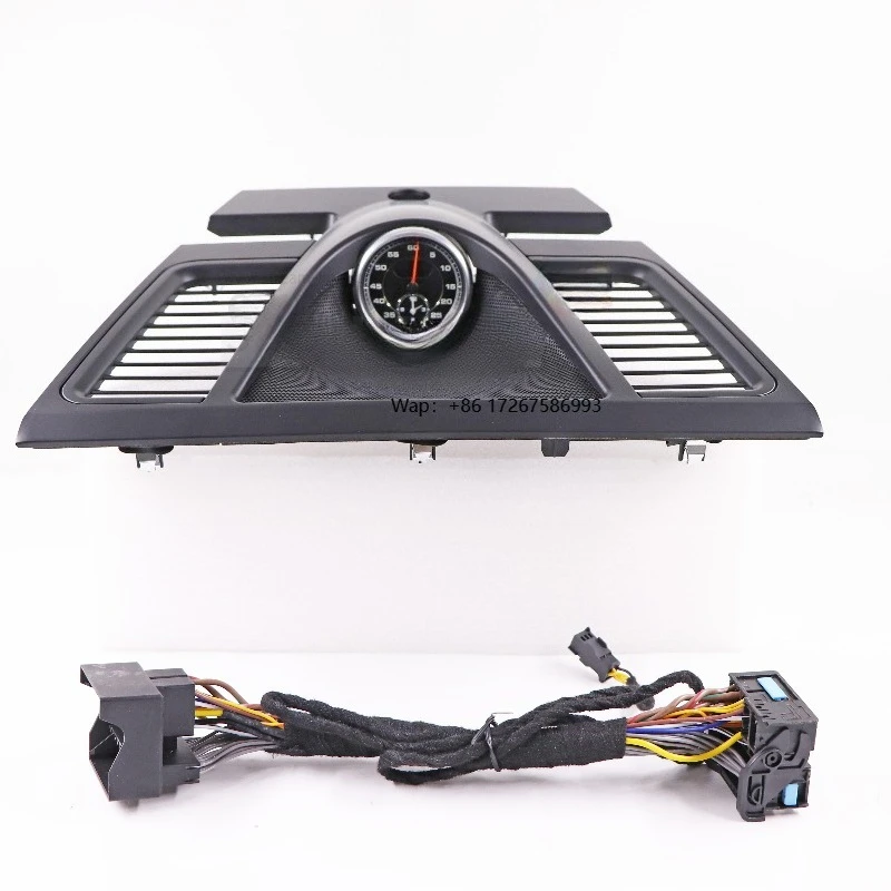 

Новая специальная накладка на приборную панель с часами, секундомером и компасом для Porsche Panamera 2010-2016