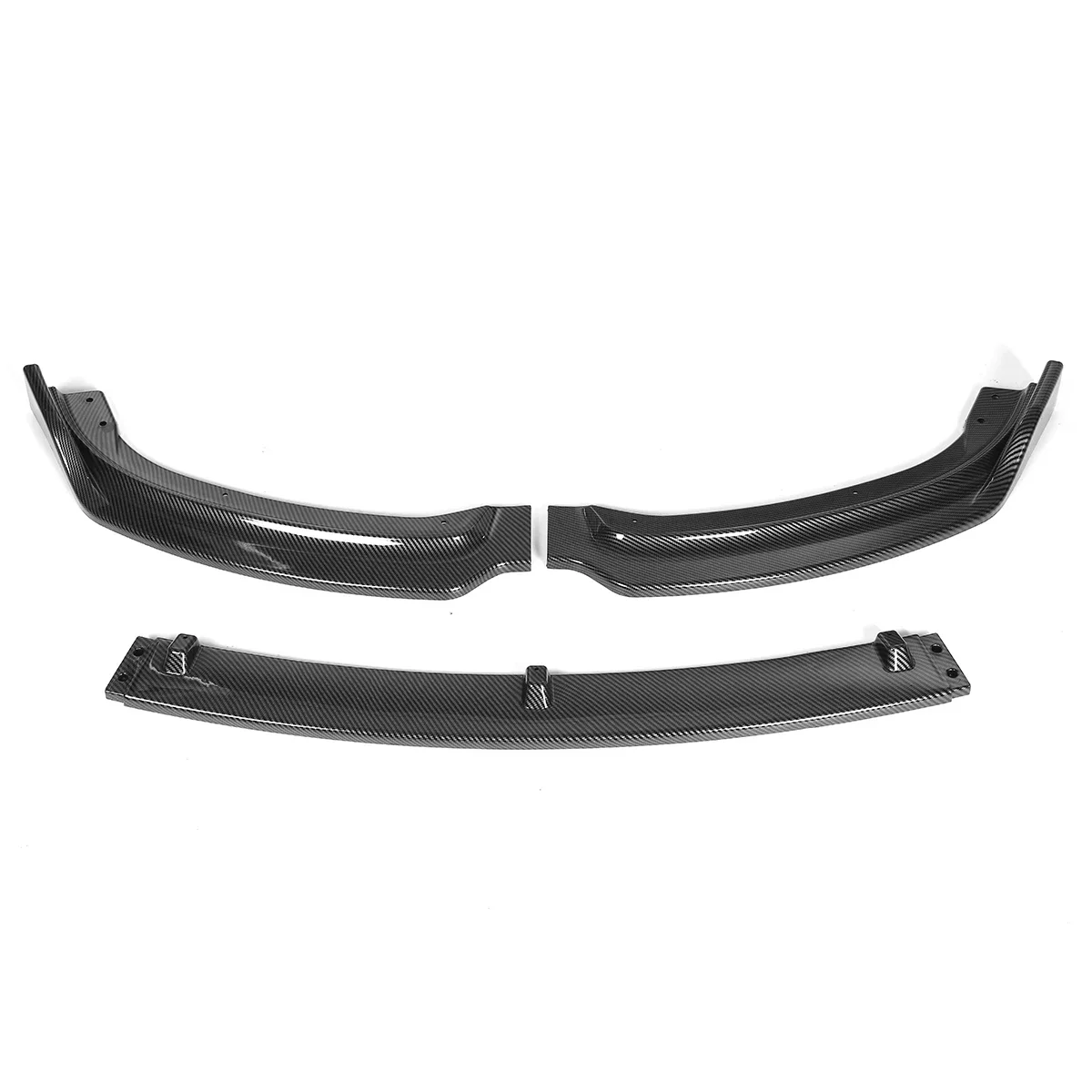 Mathiateur de pare-chocs avant de voiture, kit de carrosserie, diffuseur pour BMW Série 3, F30, F35, 2016-2019, accessoires, 3 pièces