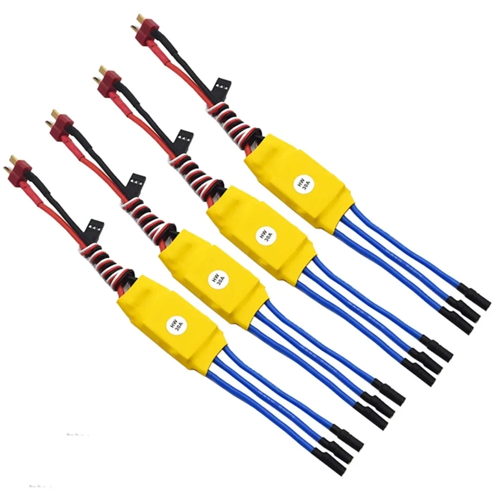 1/4 pcs XXD HW 30A/40A ESC Brushless Motor Speed Controller RC BEC T-rex Helicopter Boat for F450 F550 Mini Quadcopter Drone