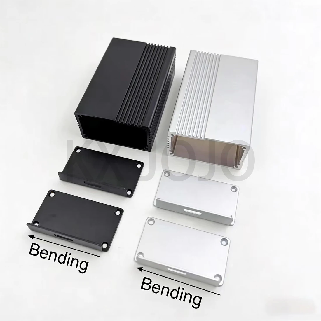 Aluminum Enclosure 65*35*100/120/150mm Integrated Box Waterproof Silver/Black Profile Shell Electronic Components Shell