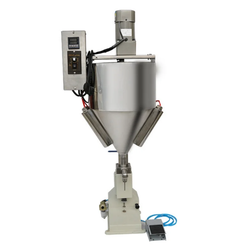 

A02 5-50 мл поршневой вязкий жидкий наполнитель для бутылок с арахисовым маслом, крем-машина для наполнения банок с медом