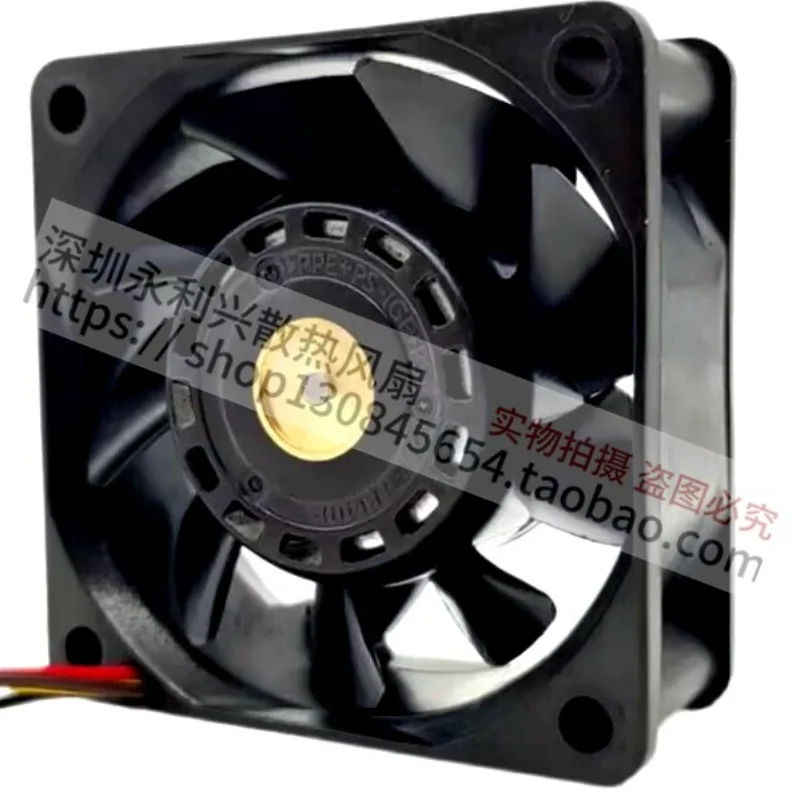 24V 0.34A 6025 High Airflow Inverter Cooling Fan Brushless Motor Efficient Heat Dissipation Industrial Axial Fan for Electronic