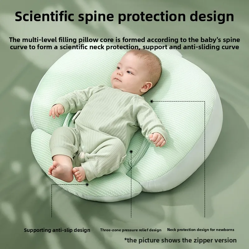 타오치베이비 경사형 수유 베개, 분유 흘림 방지 수유 베개, 신생아 침대 수유 보조기구