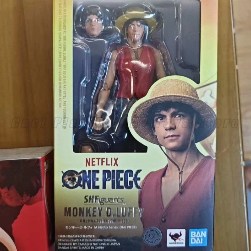 [In Stock] Bandai Genuine One Piece Season 1 Model Kit SHF Monkey D. Luffy Series Action Figure Model Collection Toy Gift