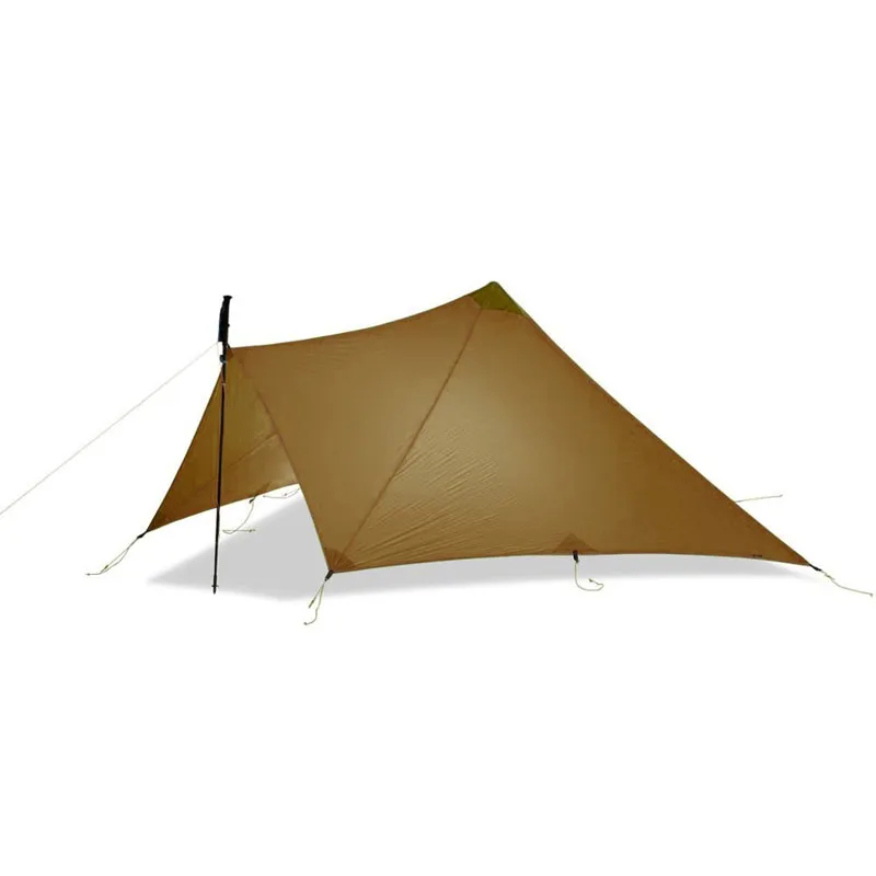 FLAME'S CREED TrailStar Minaret ultraligero portátil Spire 2 hombre refugio tienda de campaña 20D recubierto de silicona para senderismo