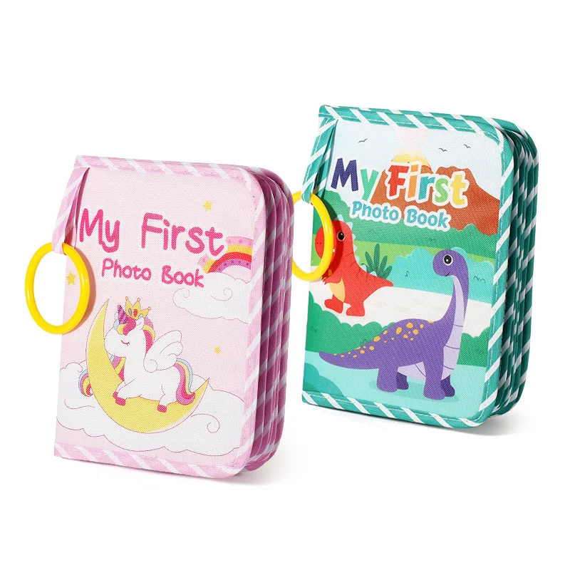 Giocattoli per bambini album di libri di stoffa per bambini libro fotografico panno per libri commemorativi per neonati