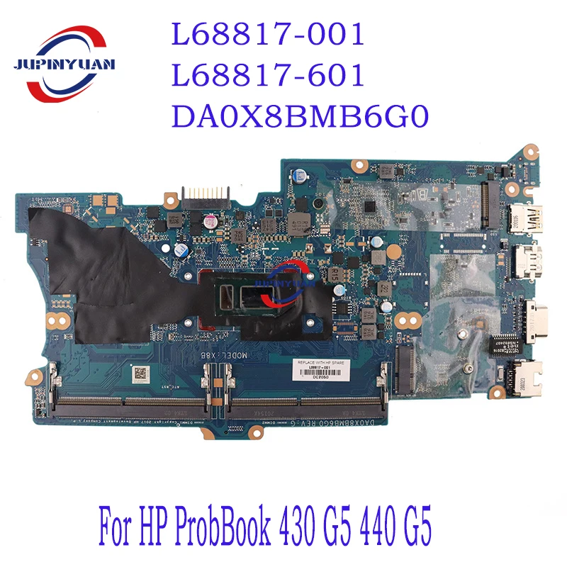 

For HP ProbBook 430 G5 440 G5 Laptop Motherboard SRESK 3867U CPU L68817-001 L68817-601 DA0X8BMB6G0