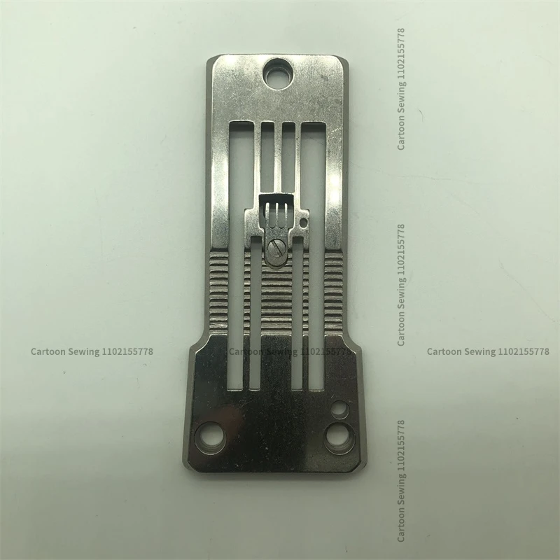 68490 Needle Plate Single Cut Double Cutting Iron Plate for Yamato Fd-62 Kingtex Shingrui Four-Pin Six-Lane Sewing Machine 452