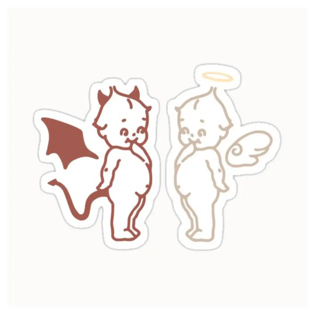 Cherubs Waterproof Stickers For Decorating Car Windows Motorcycles And Computers.