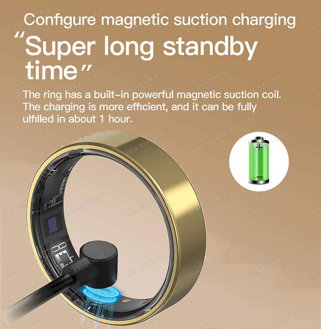 New light Smart Ring Bluetooth Sports Date Tracker Short Video Remote Control Heart Rate Sleep Calorie smartring for Samsung Men