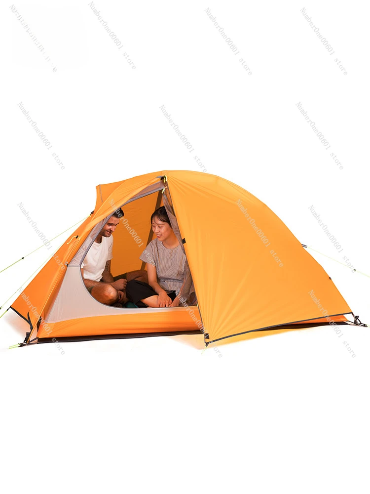 Silicon Coated Ultra Light Single and Double Person Outdoor Cycling, Hiking, Hiking, Camping, Double-layer Rainproof Tent