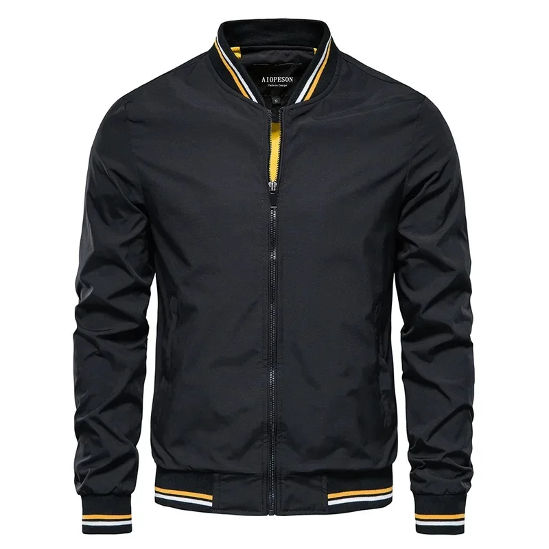New Spring/Autumn European-American Casual Jackets for Men, Fashionable Trendy Tops, Thin Coats, Plus Sizes Up to 5XL.