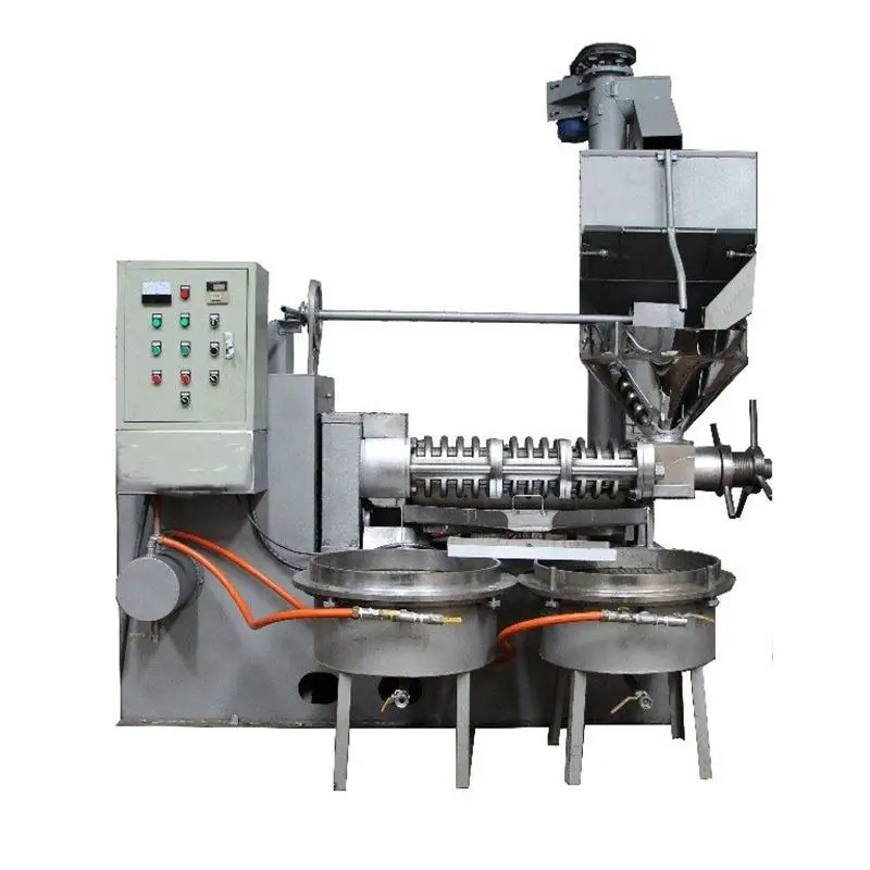 Screw Commercial Large Oil Expeller Peanut Soybean Palm Oil Processing Machine