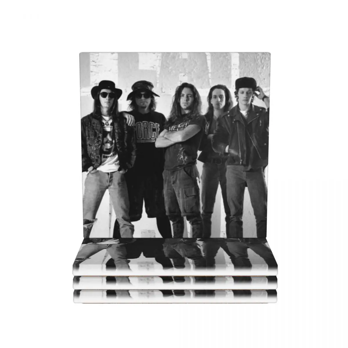 

Pearls Jam Band 2024, мировая тур, рок-концерт, подставки, керамика, термостойкий коврик, настольный коврик, салфетки, обеденный стол, кофейный коврик