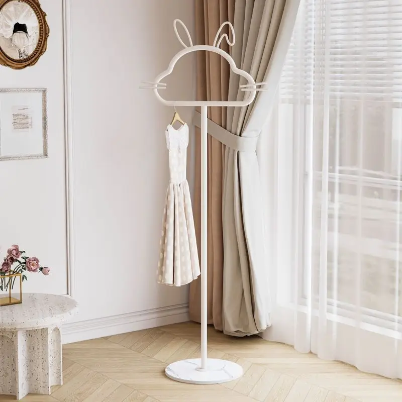 Romantic Clothes Rack Quality Metal Bedroom Living Room Furniture Girl's Lady Cloakroom Coat Dress Hanger Hats Bag Storage Shelf