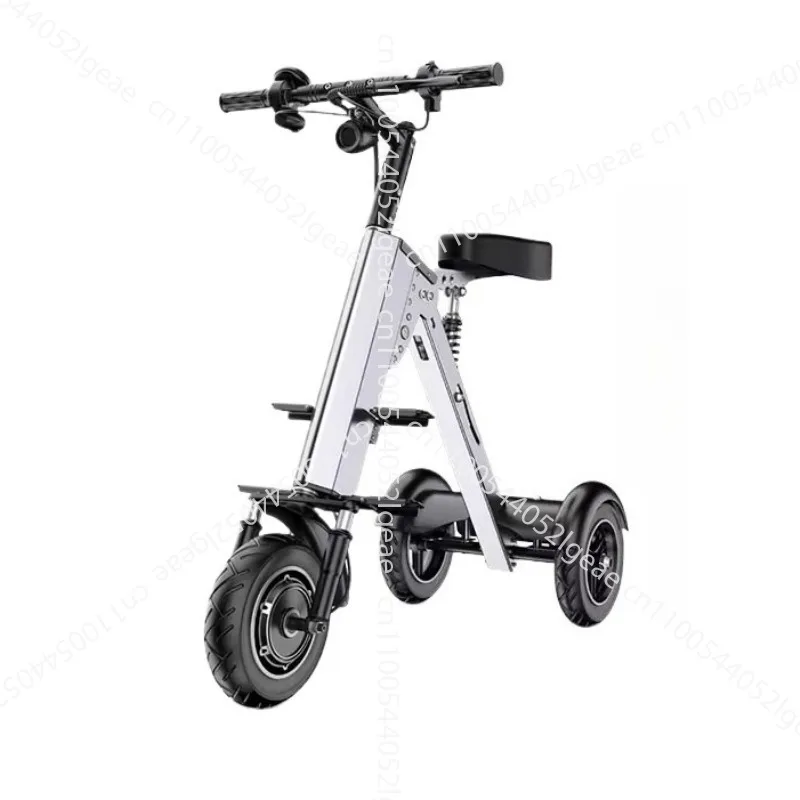 Light Folding Electric Vehicle Portable Vehicle Small Fashion Lightweight Mini Three-wheeled Scooter