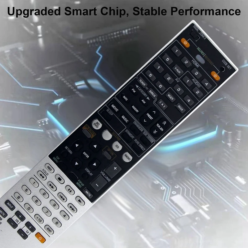 2x rav336 wt92720us substituir remoto para yamaha av receptor RX-A700 RX-V667 RX-A700BL HTR-6063 sub remoto rav337 rav338