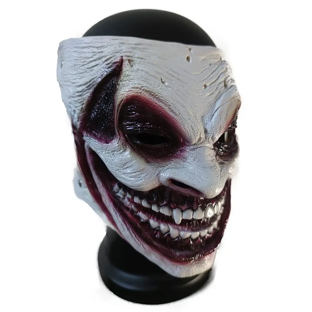 Bray wyattラテックスハーフフェイスコスプレマスク、ハロウィーンの帽子、衣類アクセサリー装飾用