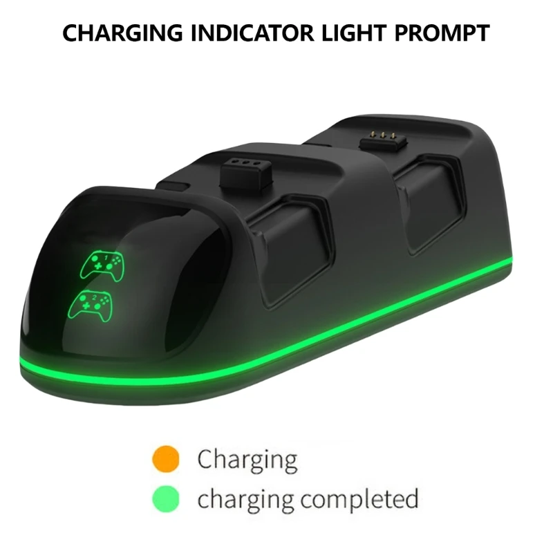 แท่นชาร์จคู่ แท่นชาร์จแบตเตอรี่คู่ แท่นชาร์จอัจฉริยะแบบรวดเร็ว ใช้งานง่ายสำหรับคอนโทรลเลอร์ K1KF