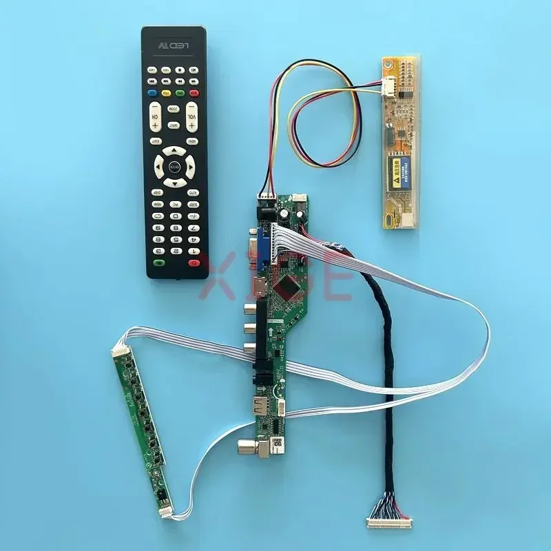

LCD Controller Driver Board Fit B150PG01 B150PG03 B150PN01 30 Pin LVDS TV Analog Monitor VGA+HDMI+AV+USB+IR Kit 1400*1050 1CCFL